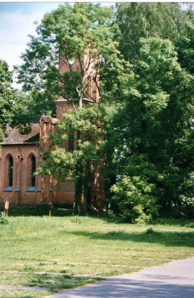 Die historische Kirche von Boek