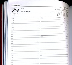 Kalenderblatt am 29. Februar 2016