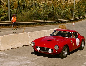 Egon Hofer auf Ferrari Berlinetta