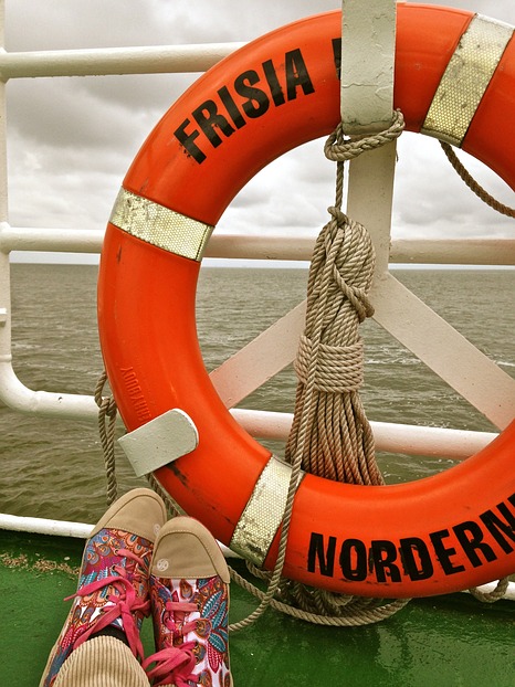 Schiffsfahrt nach Norderney