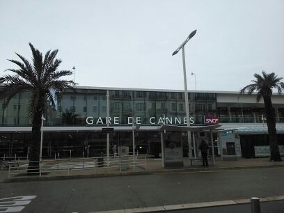 Bahnhof von Cannes - Ausgangspunkt ...