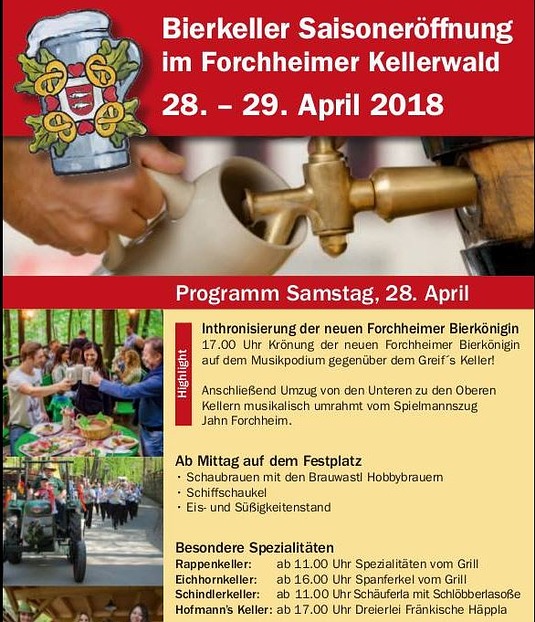 Bierkellereröffnung Forchheim 2018