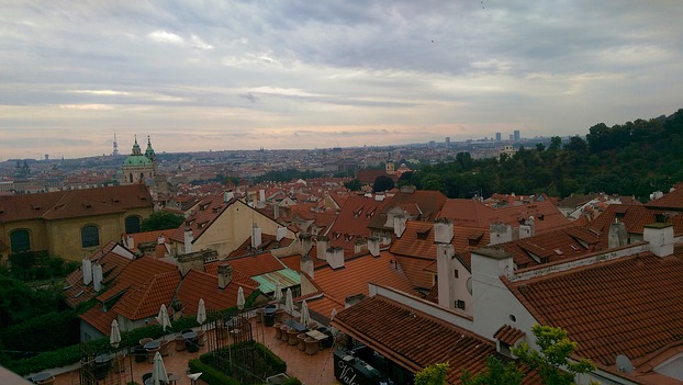 Ausicht von der Prager Burg
