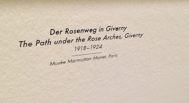 Claude Monet - Rosenweg in Giverny ...