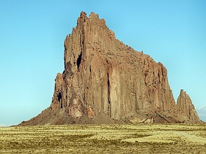 Ship Rock in New Mexico