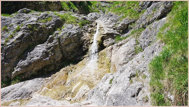 Wasserfall im Hirschbachtobel, Bad ...