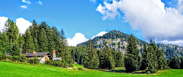 Strausberghütte mit Imbergerhorn ...