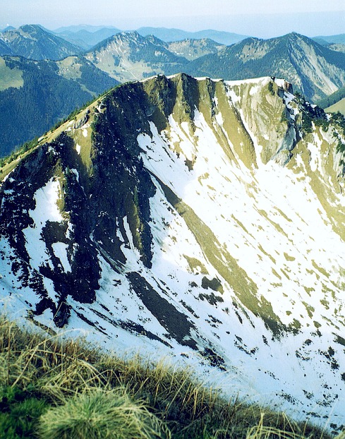 Wildfeldalm Rotwandhütte Bayern Spitzingsee Rotwand Gipfelblick