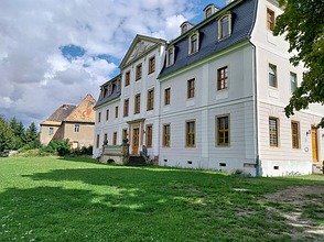 Nur wenige Meter vom Radweg ...