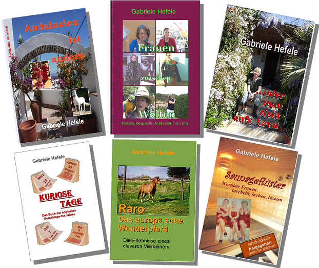 Die inzwischen bei Bod.de von mir ...