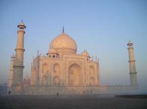 Das Taj Mahal an Weihnachten