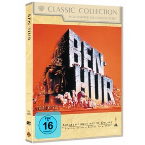 "Ben Hur" erhielt eine FSK-Freigabe ab 16 Jahren. Dieselbe, die auch etwa "John Rambo" erhielt... Da solle noch mal einer behaupten, die FSK hätte keinen Humor!