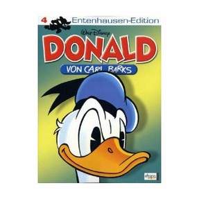 Donald Duck, porträtiert von Carl Barks