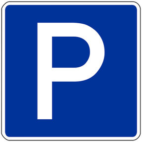 Parkplatz Supermarkt