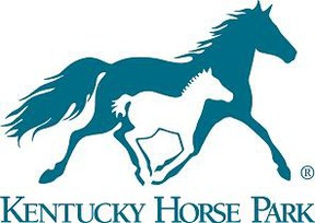 Das Logo des Kentucky Horse Park geht auf das Foto "Stute mit Fohlen" von Peter Thomann zurück.