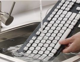 Waschbare Tastatur, Logitech