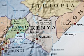 Nairobi - Landkarte - Thinkstock.com