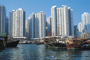 Häusermeer in Hong Kong