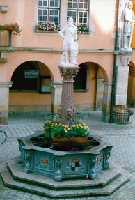Brunnen am Markt in Sigmaringen, M.Hermeling