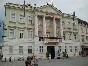 Das Rathaus in Baden