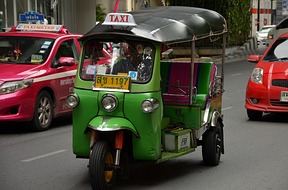 Verkehr in Bangkok (Bild:Laura) 