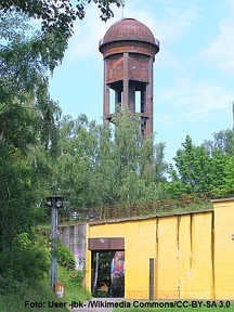 Der Wasserturm im Südgelände