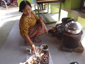 Eine thailändische Küche