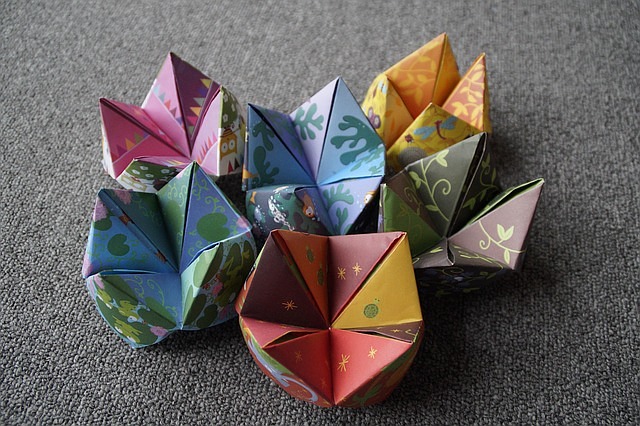Papierfalten Origami, Kirigami, Eurogami und Co