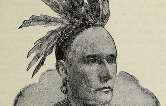 Cornstalk Häuptling der ShawneeIndianer