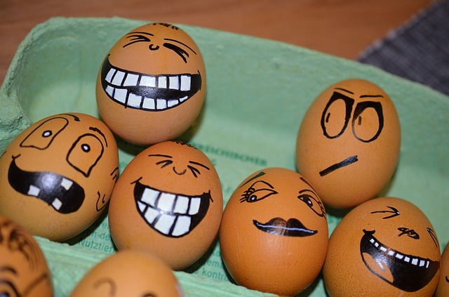 Lustige Ostereier - schnell und einfach selbstgemacht