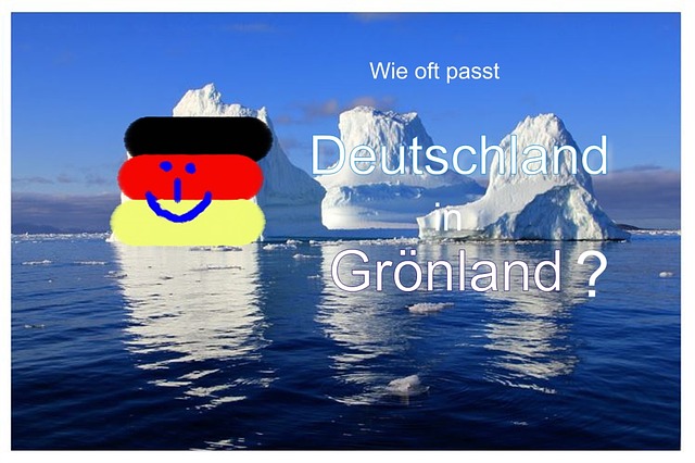 Wie oft passt Deutschland in Grönland?